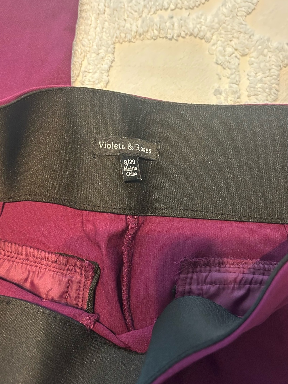 Violets & Roses Giulia Straight Leg Pants - Picture 5 of 7